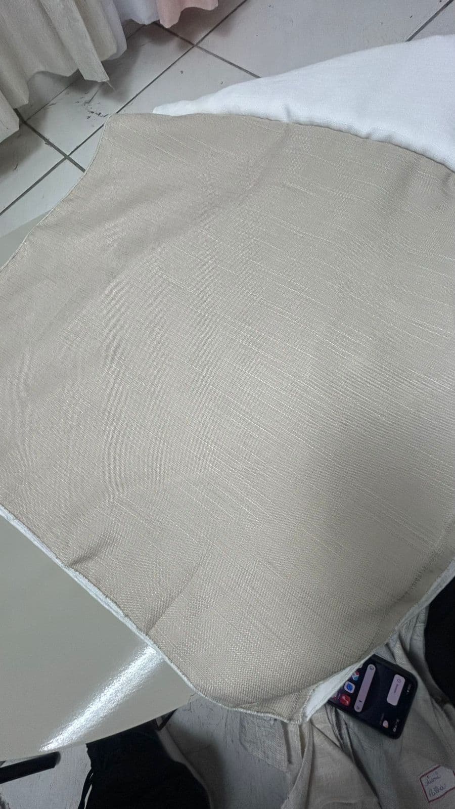 Tecido Gaze de Linho leve com trama aberta - Cortinas Brás