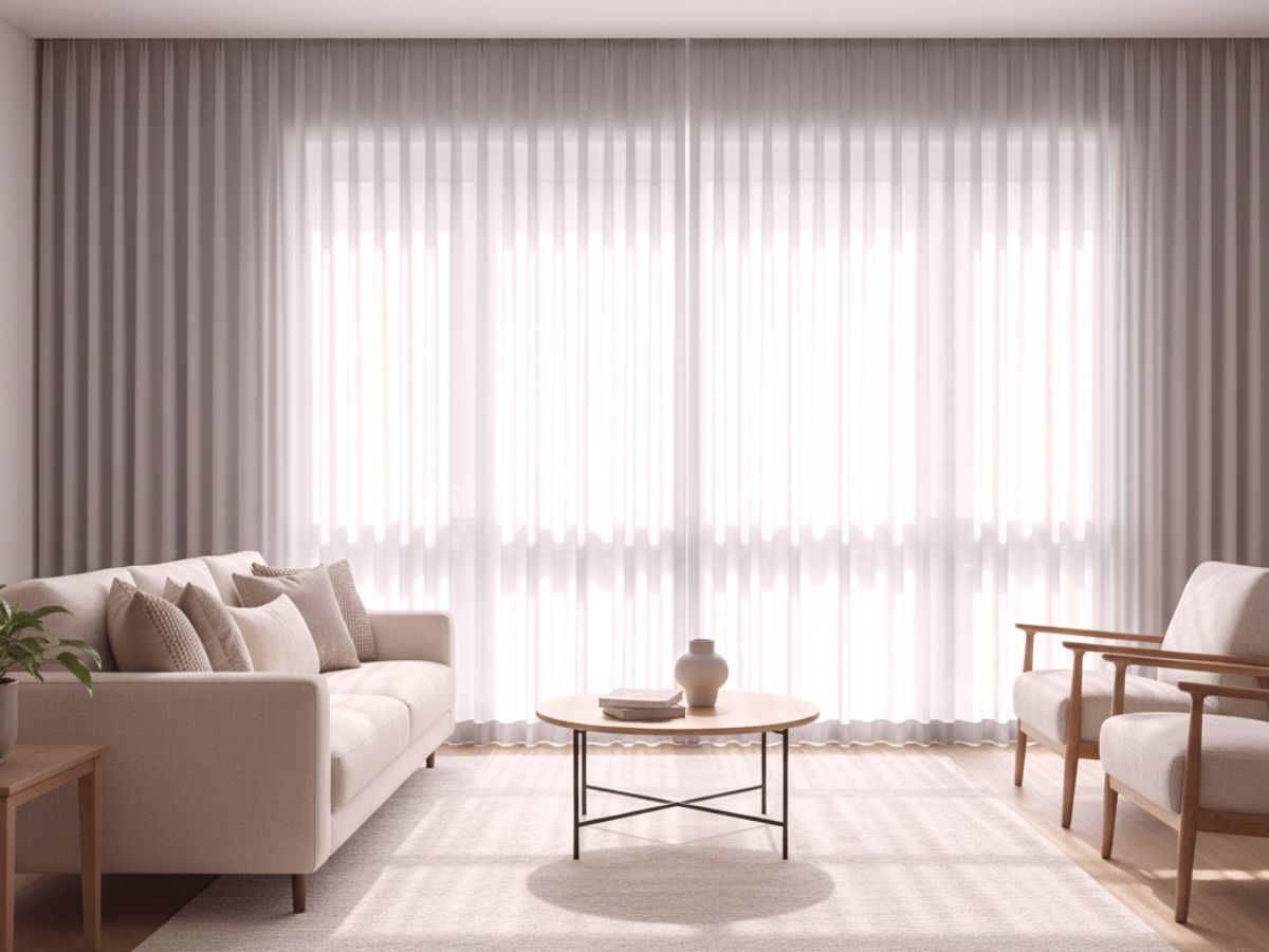 Ambiente com Cortina Wave